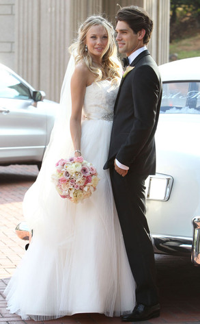 Miley s ex BF Justin Gaston Weds E News Miley s ex BF Justin Gaston Weds E News